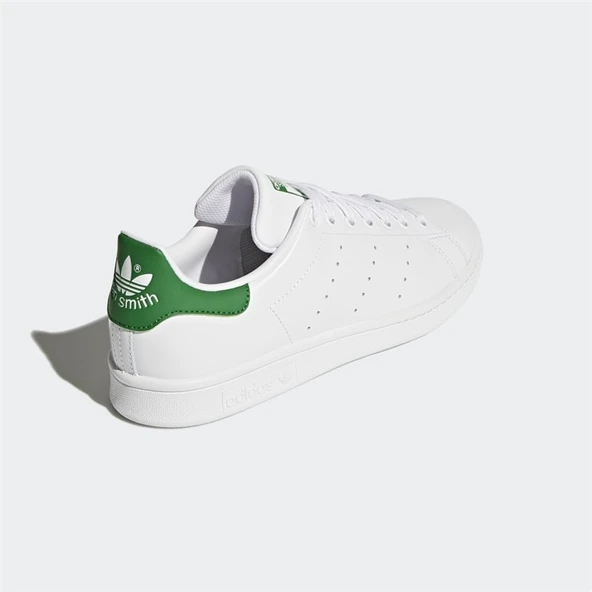 Adidas Stan Smith White Green - Resim 2