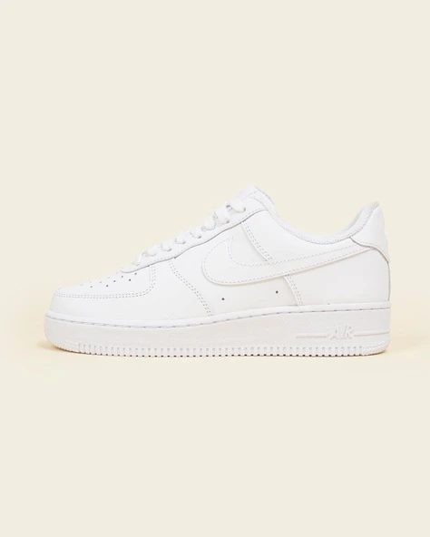 Nike Air Force 1 07 Triple White - Resim 9