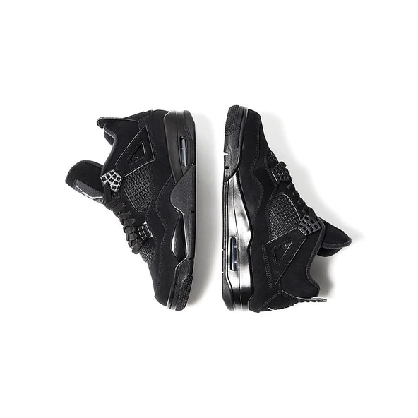 Nike Air Jordan Retro 4 Black Cat - Resim 7