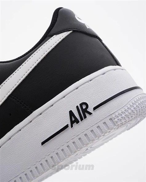 Nike Air Force 1 07 AN20 Black White - Resim 3