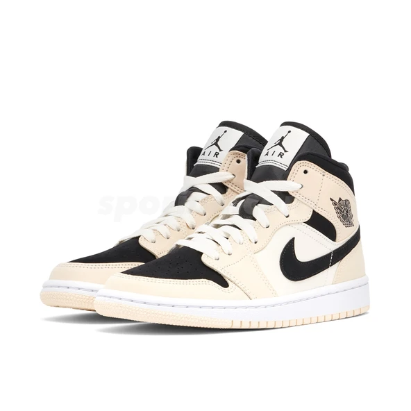 Nike Air Jordan 1 Mid Barely Orange - Resim 2