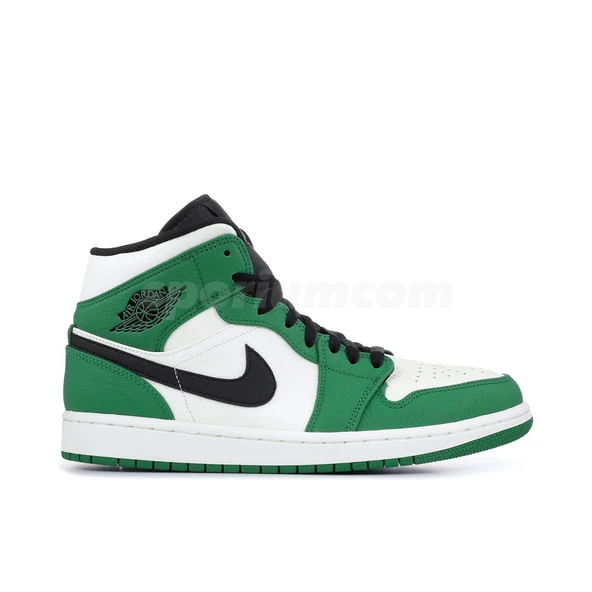 Nike Air Jordan 1 Mid Pine Green ürün görseli