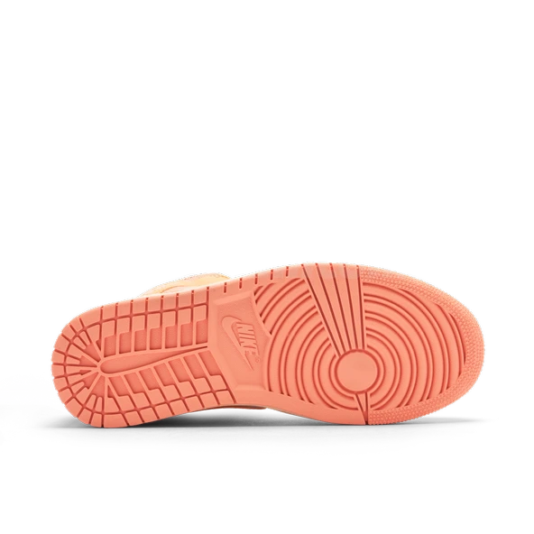 Nike Air Jordan 1 Mid Apricot Orange - Resim 4