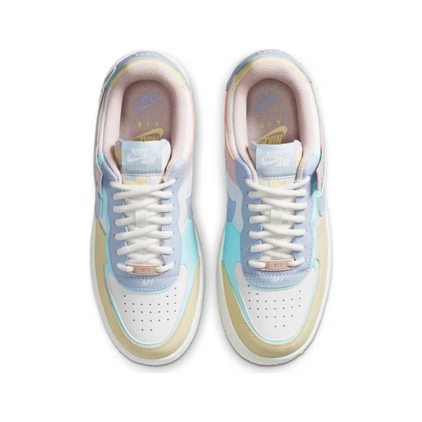 Nike Air Force 1 Shadow Pastel Summit White - Resim 4