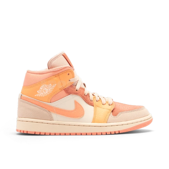 Nike Air Jordan 1 Mid Apricot Orange ürün görseli