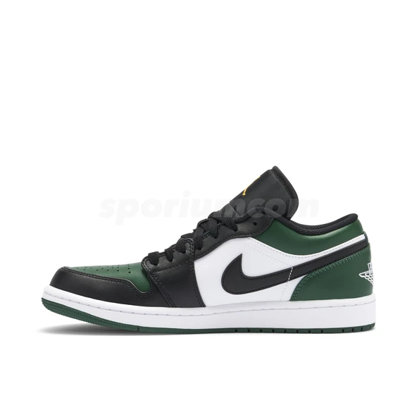 Nike Air Jordan 1 Low Green Toe - Resim 4