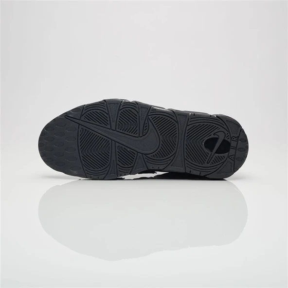 Nike Air More Uptempo Triple Black Reflective - Resim 3