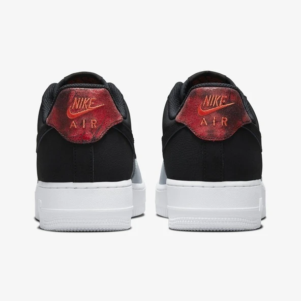 Nike Air Force 1 07 LV8 Black Smoke Grey - Resim 5