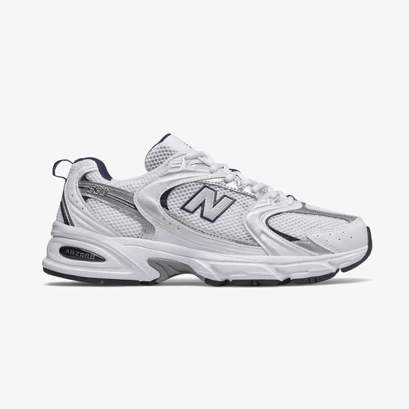 New Balance 530 White Silver Navy - 2