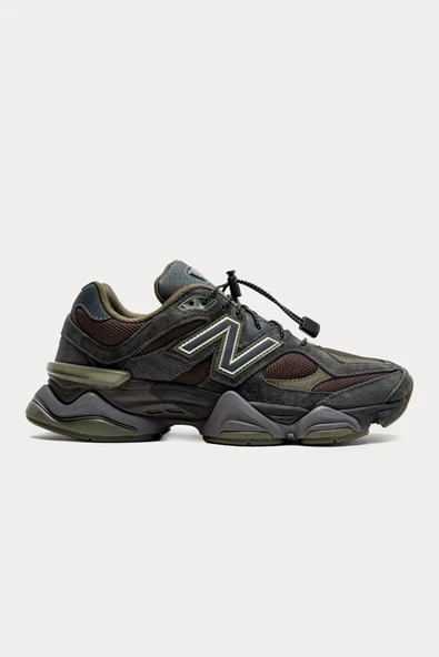 New Balance 9060 Blacktop Dark Moss - Resim 6