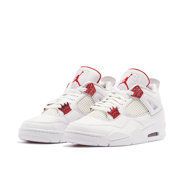 Nike Air Jordan Retro 4 Metallic Red - Resim 3