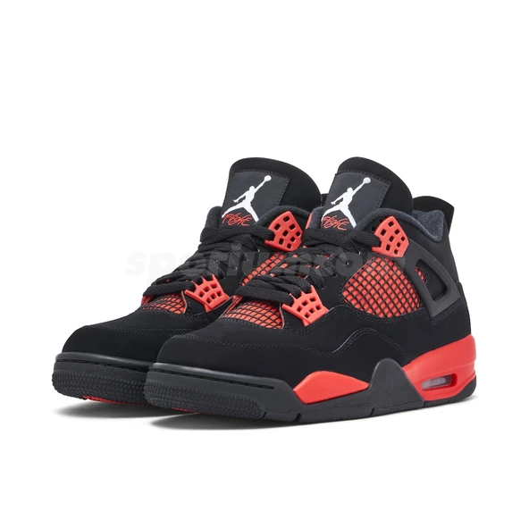 Nike Air Jordan Retro 4 Red Thunder - Resim 3