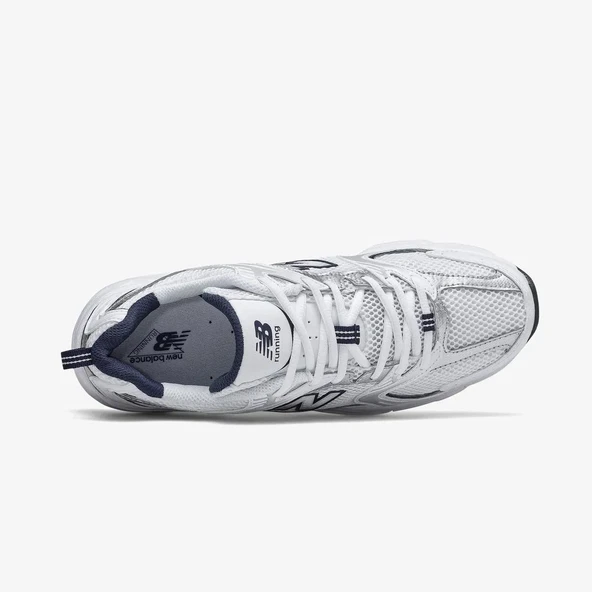 New Balance 530 White Silver Navy - 3