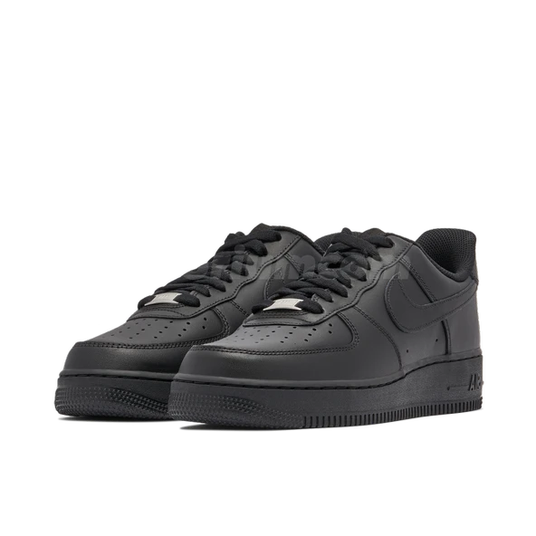 Nike Air Force 1 07 Triple Black - Resim 3