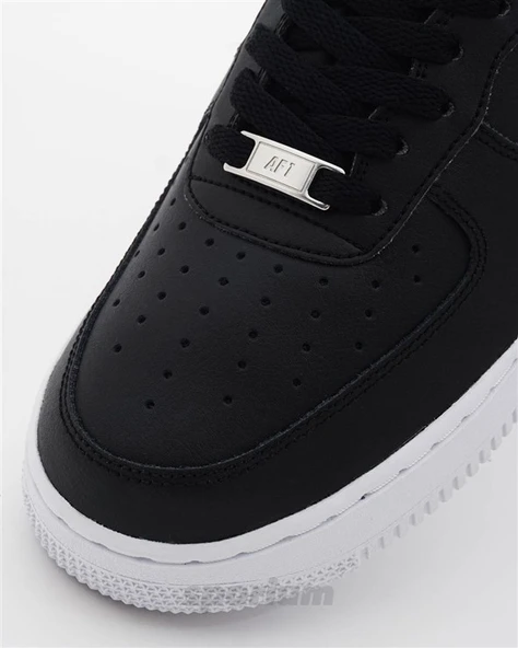 Nike Air Force 1 07 AN20 Black White - Resim 5