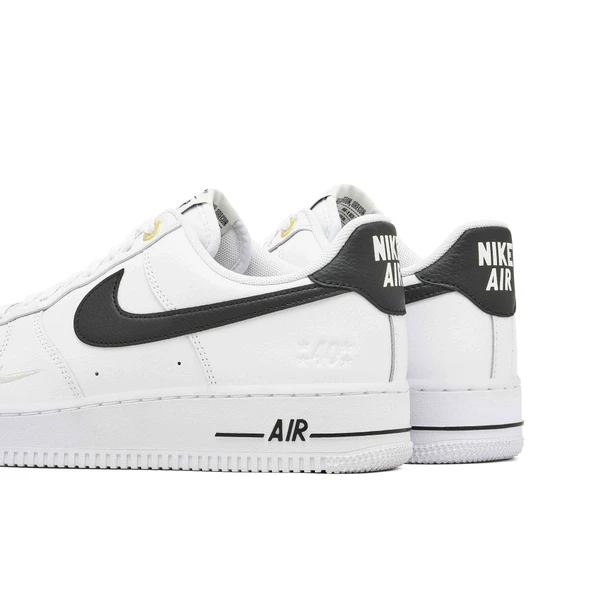 Nike Air Force 1 40th Anniversary White Black - Resim 4