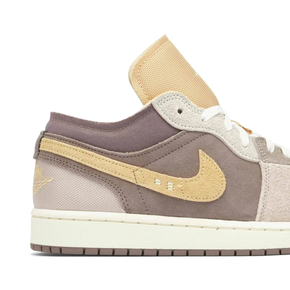 Nike Jordan 1 Low Craft Inside Out Tan Brown - Resim 4