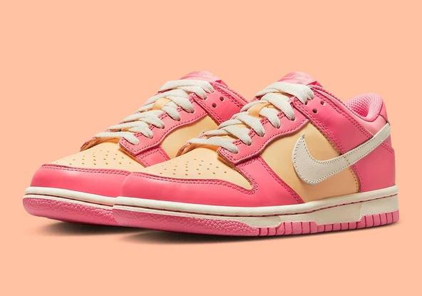 Nike Dunk Low Strawberry Peach Cream GS - Resim 5