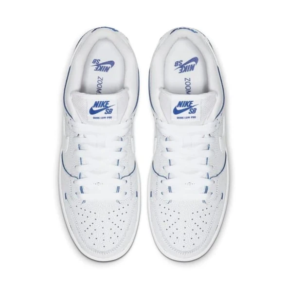 Nike Dunk Low Premium White Game Royal - Resim 4