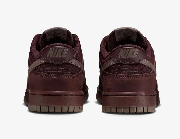 Nike Dunk Low Retro Premium Burgundy Crush - Resim 2