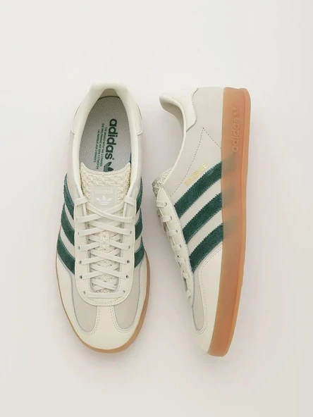 Adidas Gazelle Indoor Emmi Off White Dark Green - Resim 3