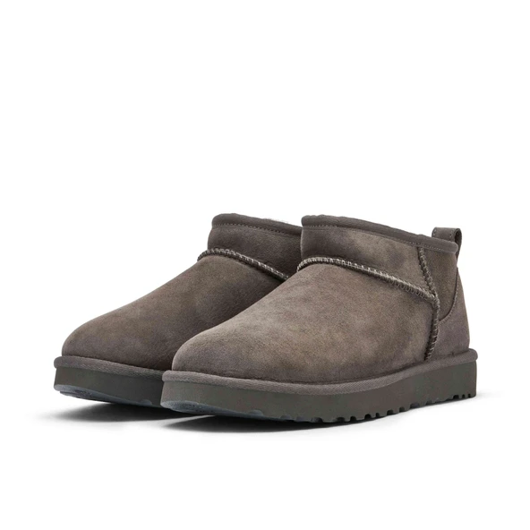 Ugg UGG Classic Ultra Mini Boot Grey Womens - 5
