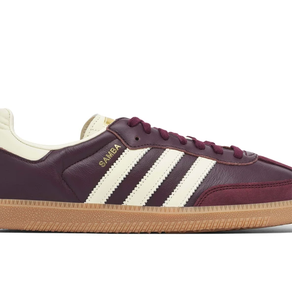 Adidas Samba OG Maroon Cream Womens - Resim 2