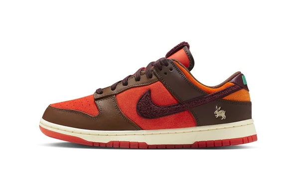 Nike Dunk Low Retro PRM Year of the Rabbit Brown Orange - Resim 2