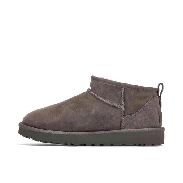 Ugg UGG Classic Ultra Mini Boot Grey Womens - 4