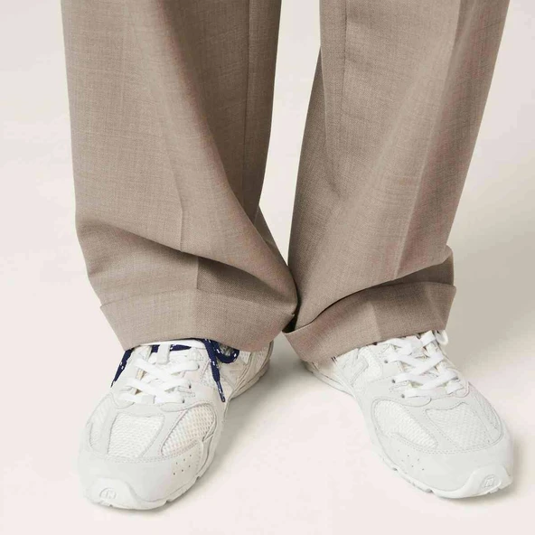 New Balance 530 SL x Miu Miu White Suede - 4