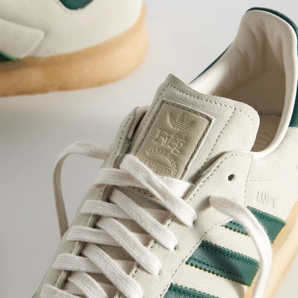 Adidas Clarks 8th Street Samba by Ronnie Fieg Chalk White Green - 8