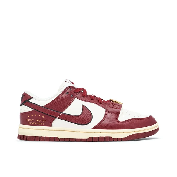 Nike Dunk Low Just Do It Sail Team Red