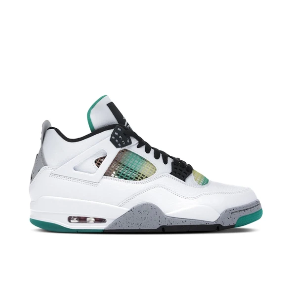 Nike Air Jordan Retro 4 Lucid Green Rasta