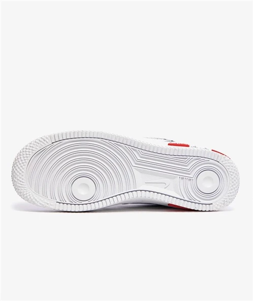 Nike Air Force 1 React White-Black - Resim 5