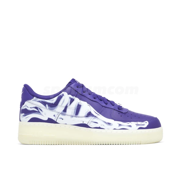 Nike Air Force 1 07 Purple Skeleton