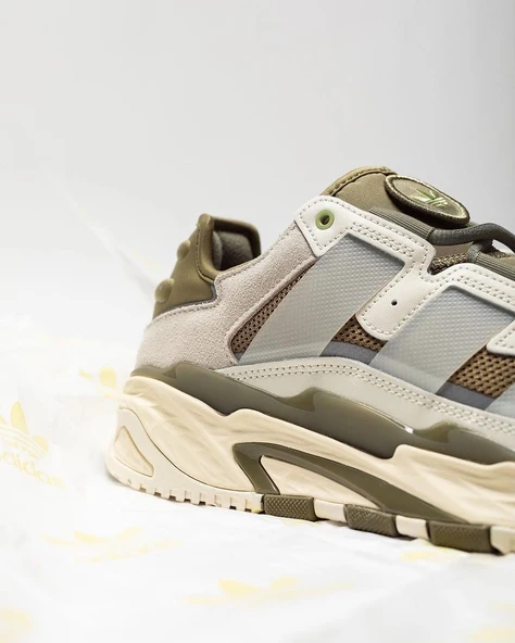 Adidas Niteball Off White/Orbit Green - 4