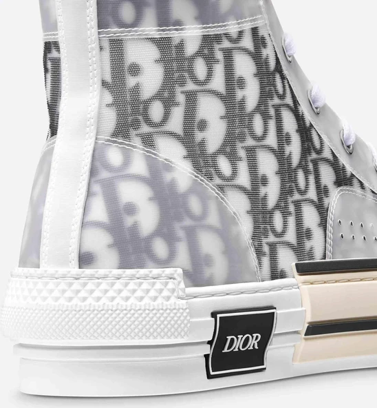 Dior B23 High Top Logo Oblique - 5
