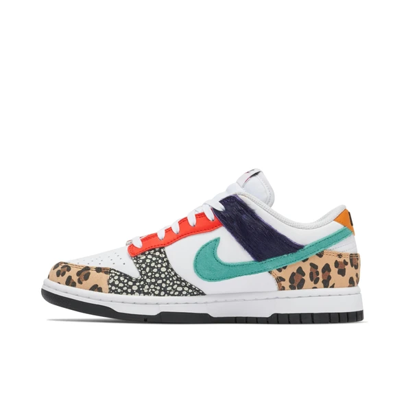 Nike Dunk Low Safari Mix Mismatch - Resim 6