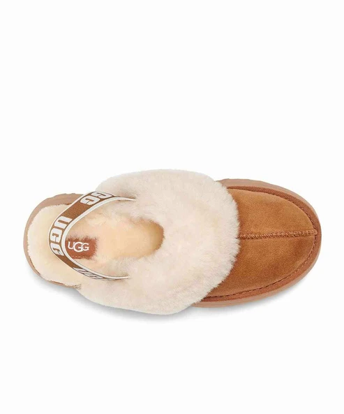 PTTAVM: Ugg UGG Funkette Slipper Chestnut Womens
