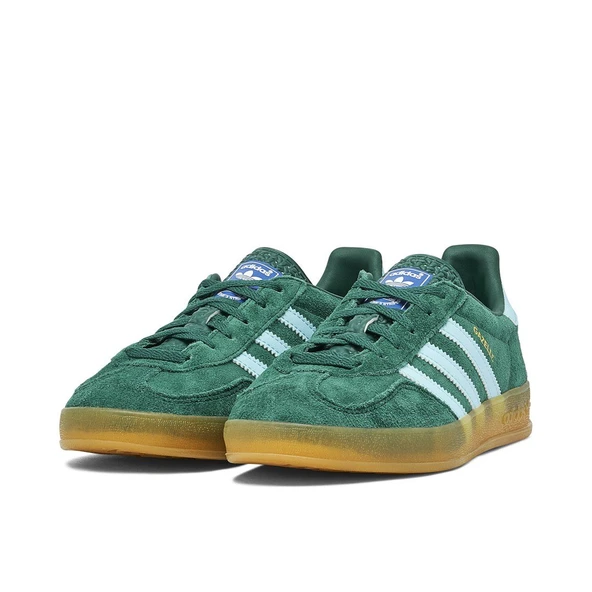 Adidas Gazelle Collegiate Green Sky Blue - 5