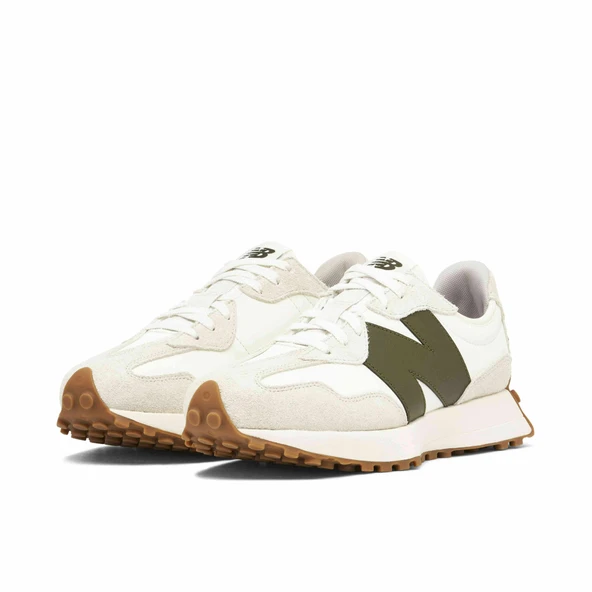 New Balance 327 Moonbeam Oak Leaf Green - Resim 3