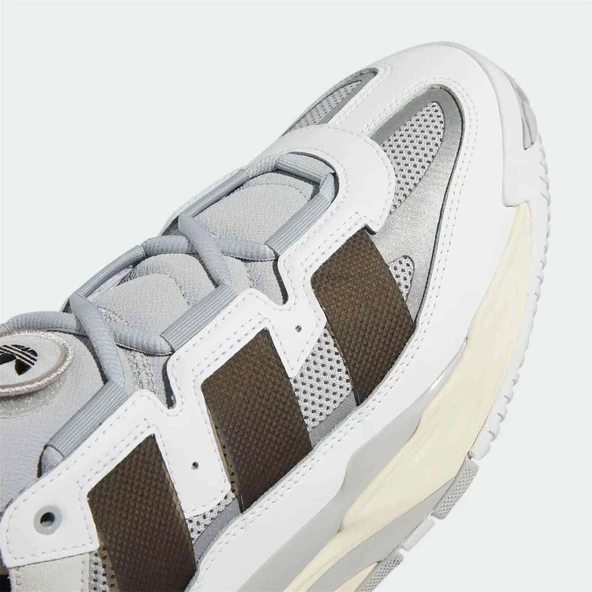 Adidas Niteball White Black Grey - 5