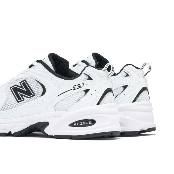 New Balance 530 White Black - 5