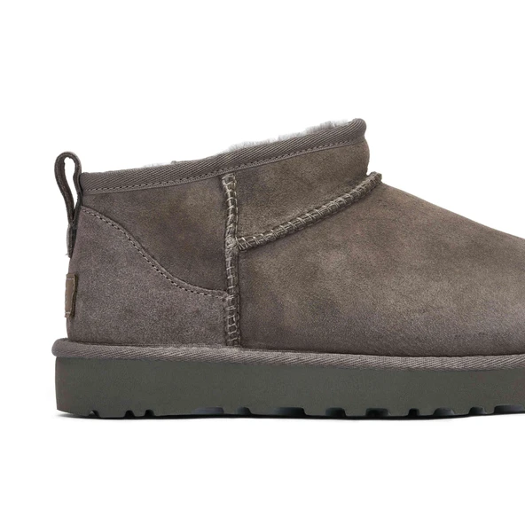 Ugg UGG Classic Ultra Mini Boot Grey Womens - 2