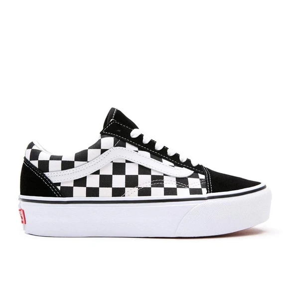 Vans Vans UA Old Skool Platform Black White Checkerboard