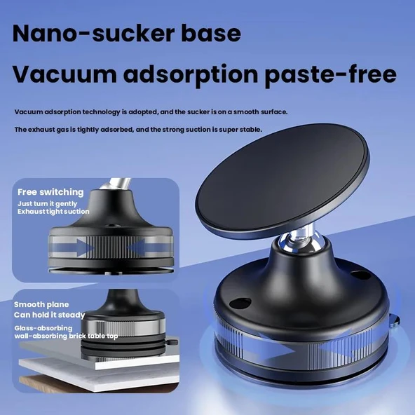 E2M CCT29 Vakumlu Manyetik Telefon Tutucu - 2