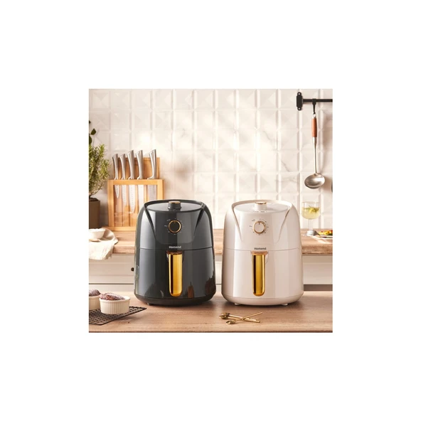HOMEND AIRFRYDAY 2505H AIRFRYER ANTRASIT - 7