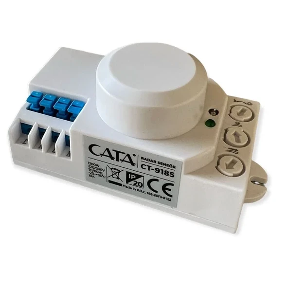 Ct-9185 360 Derece Radar Hareket Sensör 1200W - 2