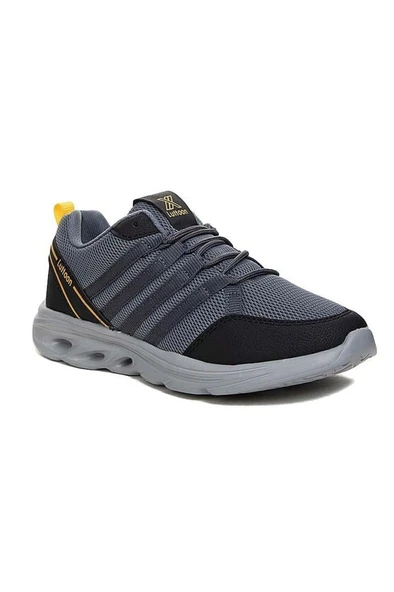 Luttoon 4138-25 Anorak Anatomik Sneaker Siyah Füme Sarı 36-39