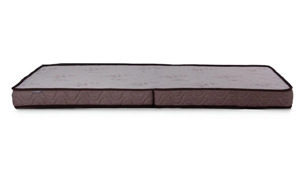 Homedius 2 Kat Katlanır Ortopedik Sünger Dinlenme Uzanma Yatağı Beyaz 90x190 - 4